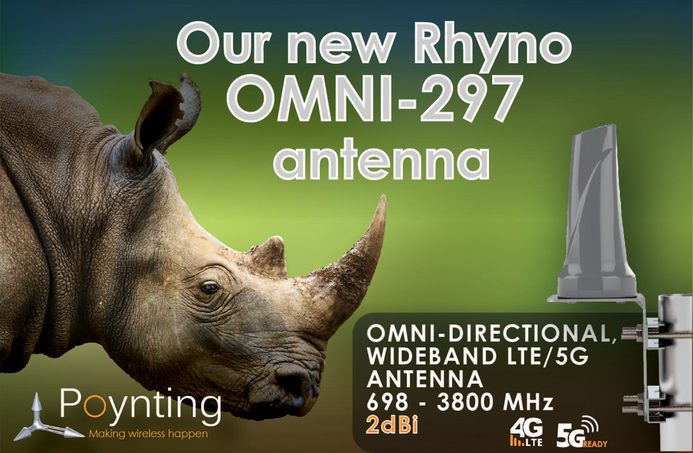 New Product - Our new Rhyno OMNI-297 antenna